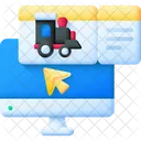 Train Ticket Ticket Train Icon