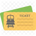 Train Ticket Railway Icon