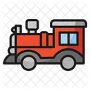 Toy Train Kid Icon