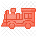 Toy Train Kid Icon