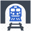 Train Transport Tunnel Icon