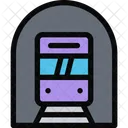 Train Vehicle Machine Icon