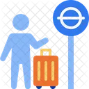 Train Waiting  Icon