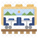 Train Window Seats  Icon