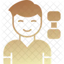 Trainer Coach Fitness Icon