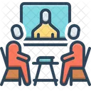 Training Conference Online Icon