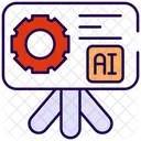 Training Model Ai Generative Ai Icon