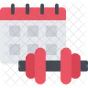 Training Schedule Calendar Icon