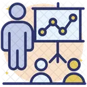 Schulungsseminar Businesstraining Businessseminar Symbol