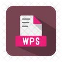 Wps traitement de texte Microsoft Works  Icône