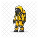 Coronavirus Proteccion Traje Icono