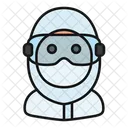 Avatar Cientista Protecao Ícone