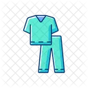 Scrub Traje Doctor Icono