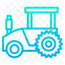 Traktor Landwirtschaftsfahrzeug Fahrzeug Symbol