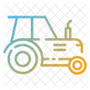 Traktor Landwirtschaftliches Fahrzeug Landmaschine Symbol