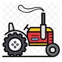 Traktor Landwirtschaftsmaschine Ackerschlepper Symbol