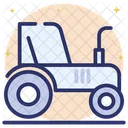 Traktor Landwirtschaftsmaschine Ackerschlepper Symbol