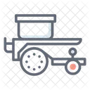 Traktor Landwirtschaftsmaschine Ackerschlepper Symbol