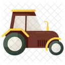 Traktor Landwirtschaftsmaschine Ackerschlepper Symbol