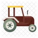 Traktor Landwirtschaftsfahrzeug Ackerschlepper Symbol