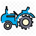 Traktor Fahrzeug Transport Symbol