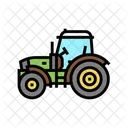 Traktor Landwirtschaft Fahrzeug Symbol