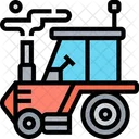 Traktor Landmaschinen Landwirtschaft Symbol