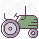 Traktor Bauernhof Fahrzeug Symbol