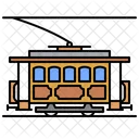 Tram Public Transportation Icon