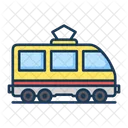 Railroad Train Tram Icon
