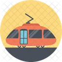 Delivery Route Tram Icon