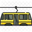 Tram Transport Transportation Icon
