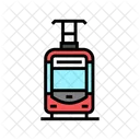 Tram Transport Vehicle Icon