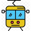 Tram Train Transport Icon