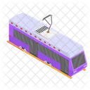 Tram Electric Train Icon