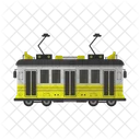 Tram Train Transport Icon