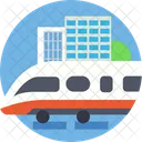 Tram Train Locomotive Icon