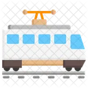 Tram Train Transport Icône