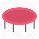Trampoline Jumping Bounce Icon