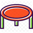 Trampoline Space Launch Icon