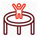 Trampoline Jumping Jump Icon