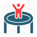 Trampoline Jumping Jump Icon