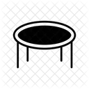 Trampoline Jumping Exercise Icon