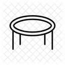 Trampoline Jumping Exercise Icon