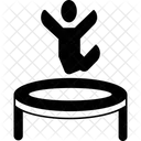 Trampoline Jumping Jump Icon