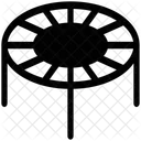 Trampoline Exerciser Springboard Icon