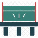 Trampoline Bouncing Fun Spring Bed Icon