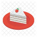 Tranche de gâteau  Icône