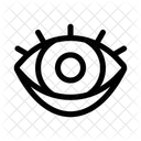 Tranensacke Augenringe Geschwollene Augen Symbol