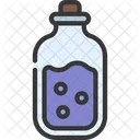 Trank Lang Flasche Symbol